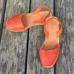 CalaXini Slingback Wedge Sandals